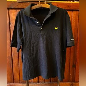 Master xl polo black embroidered